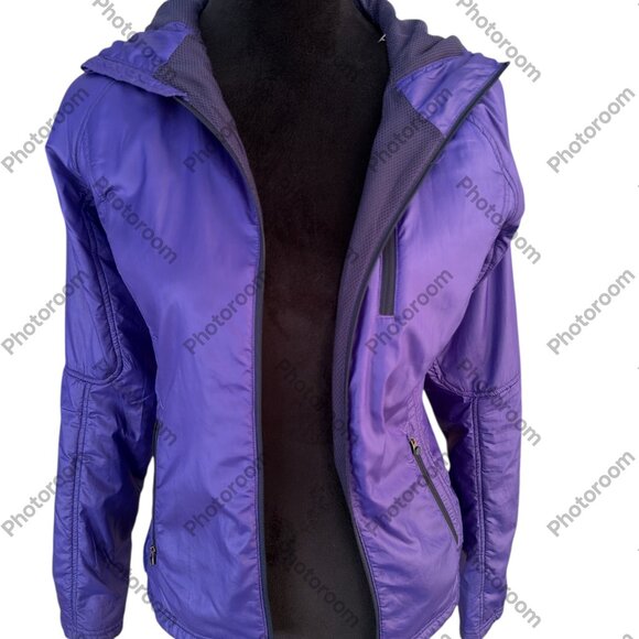 REI Purple Polartech XSmall Zip Hooded Jacket with Pockets - Picture 1 of 7